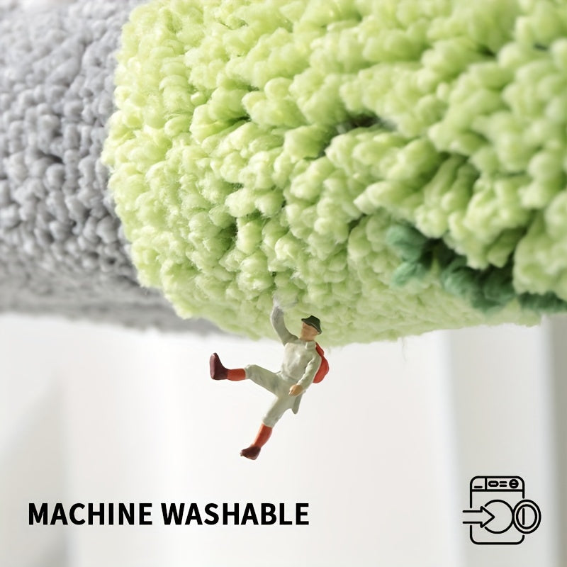 1pc DAJIANG Non-Slip Bath Rug Mat with Cute Frog - Soft Absorbent Thick Bath Mat Suitable for Bathroom Floor, Shower, Bathtub - Machine Washable Christmas Gift ()