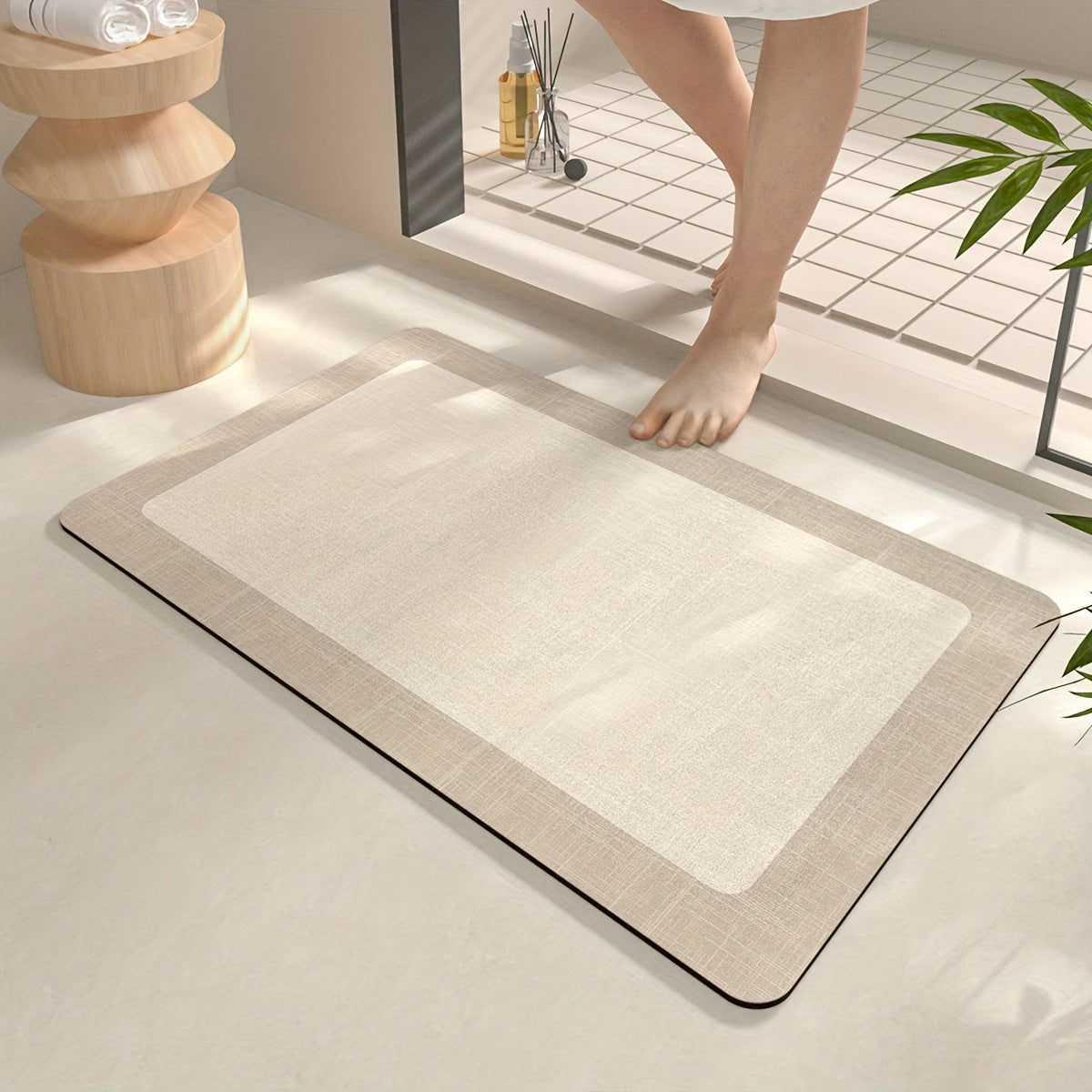 Dajia Brand Technology Velvet Non-Slip Absorbent Bathroom Mat Christmas Decoration - Quiet Like a Dream