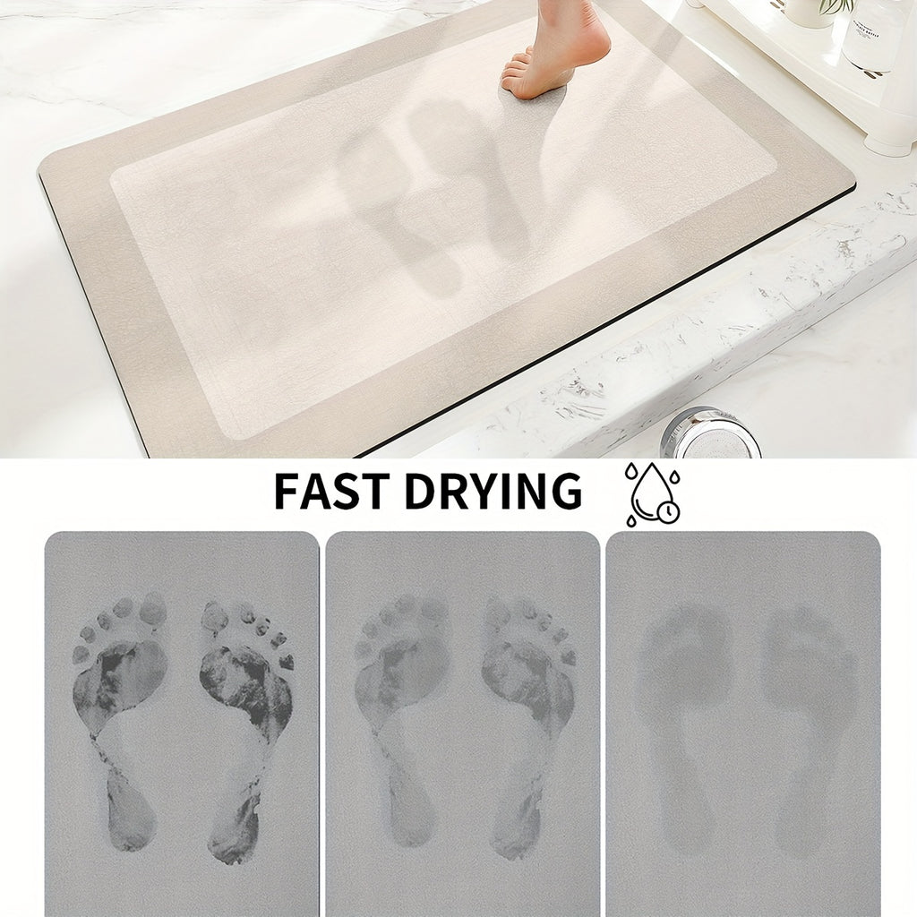 Dajia Brand Technology Velvet Non-Slip Absorbent Bathroom Mat Christmas Decoration - Quiet Like a Dream