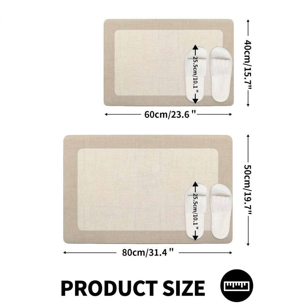 Dajia Brand Technology Velvet Non-Slip Absorbent Bathroom Mat Christmas Decoration - Quiet Like a Dream